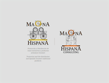 Tablet Screenshot of magnahispana.com